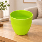Decorative Plastic Flower Pot With Smooth Finish For Indoor And Outdoor Plants