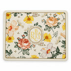 Absorbent Bathroom Mat Floral Print Quick Dry Bath Mat (1 Pc 50x40 Cm)